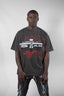 Hellstar Studios Records Short Sleeve Tee Shirt Black