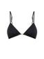 Diesel Luna-Dnm Logo Detailed Bralette Black one-kickz