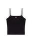Diesel T-Hop-D Logo Embroidered Cami Top Black one-kickz