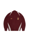 Corteiz Finesse Knit Zip Up Burgundry one-kickz