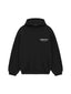 Fear of God Essentials Fleece Hoodie FW24 Black one-kickz