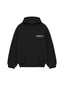 Fear of God Essentials Fleece Hoodie FW24 Black one-kickz
