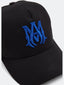 AMIRI Ma Logo Trucker Hat Black Blue one-kickz