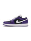 Jordan 1 Low Court Purple Black one-kickz