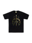 BAPE 1st Camo Separate Shark Tee Black one-kickz