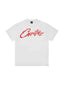 Corteiz Allstarz Red Flames Tee White one-kickz