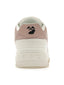 OFF-WHITE Out Of Office "OOO" Low Tops White Pink Women's one-kickz