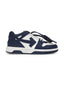 OFF-WHITE Out Of Office "OOO" Low Tops Dark Blue White one-kickz