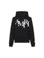 AMIRI Staggered Logo Hoodie Black one-kickz