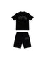 Trapstar Irongate Camo Print Shorts Set Black/Black one-kickz