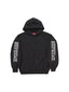 Supreme Collegiate Sleeve Hooded Sweatshirt Black one-kickz