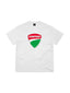Corteiz Shield Tee White one-kickz