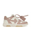 OFF-WHITE Out Of Office "OOO" Low Tops White Pink Women's one-kickz