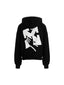 OFF-WHITE Hand Arrow Boxy Hoodie Black/White one-kickz