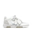 OFF-WHITE Out Of Office OOO Low Tops See Through Grey White one-kickz