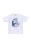 BAPE A Bathing Ape Japanese Tattoo Big Ape Head Tee White one-kickz