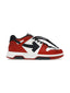 OFF-WHITE Out Of Office OOO Low Tops Black White Red one-kickz