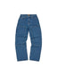 Corteiz Embossed C-Star Denim Work Pant Blue one-kickz