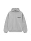 Fear of God Essentials Fleece Hoodie Light Heather Gray one-kickz