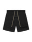 Fear of God Essentials Cream Drawstring Sweatshort Jet Black one-kickz