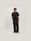 PALM ANGELS CURVED LOGO TEE BLACK one-kickz