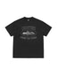 Corteiz Reflective Alcatraz Tee Triple Black one-kickz