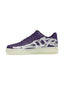 Nike Air Force 1 Low '07 QS Purple Skeleton Halloween 2021 one-kickz