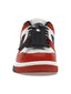 OFF-WHITE Out Of Office OOO Low Tops Black White Red one-kickz