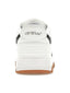 OFF-WHITE Out Of Office OOO Low Tops White Black Gum one-kickz