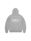 Corteiz Island Puff Print Zip Hoodie 'Heather Grey' one-kickz