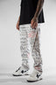 Palace Skateoard Pants Cityscape Jean White