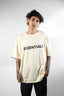 Fear of God Essentials Boxy T-Shirt Applique Logo Buttercream