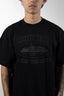 CORTEIZ REFLECTIVE ALCATRAZ TEE BLACK