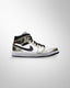 Jordan 1 Mid Metallic Gold Black White