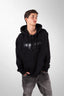 Palm Angels Rhinestone Sprayed Hoodie Black/Black