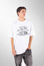 corteiz tee rules the world white