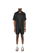 AMIRI BLACK MA PAISLEY BLACK SILK SHIRT