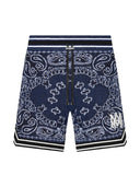 AMIRI Bandana Shorts Blue AMIRI One Kickz