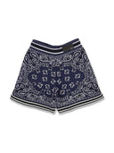 AMIRI Bandana Shorts Blue AMIRI One Kickz
