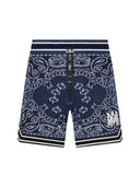 AMIRI Bandana Shorts Blue one-kickz