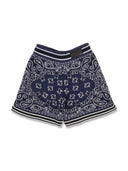 AMIRI Bandana Shorts Blue one-kickz