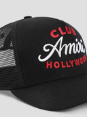 AMIRI Club Amiri Trucker Cap Black one-kickz