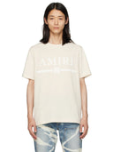 AMIRI MA Bar Logo T-shirt Cream one-kickz