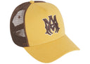 AMIRI MA Logo Trucker Cap Chai Tea one-kickz