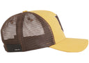AMIRI MA Logo Trucker Cap Chai Tea one-kickz