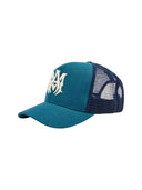 AMIRI MA Trucker Cap Blue one-kickz