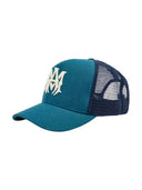 AMIRI MA Trucker Cap Blue one-kickz