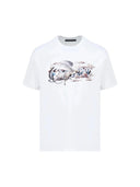AMIRI Pegasus Script Logo Tee White one-kickz