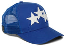 AMIRI Three Star Trucker Snapback Cap Blue/White one-kickz