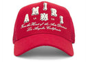 AMIRI Varsity Logo Trucker Cap Red one-kickz